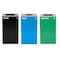 Alpine Industries 87 Gal. 3-Stream Steel Blue Mixed, Green Compost, and Black Commercial Trash Can Station ALP4450-BLK-KIT33 - alternate 5